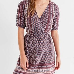 Urban Outfitters Printed Mini Dress